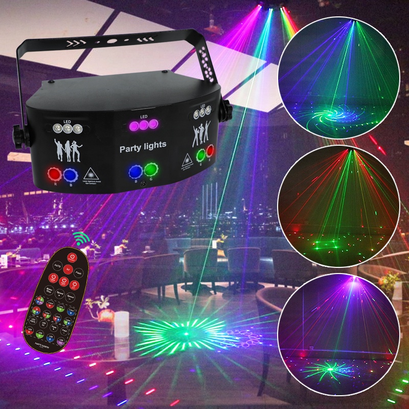 New 15 eyes LED laser effect moving beam lights dj LED Stage Light disco ball projector lazer lamps night club ceiling light bar