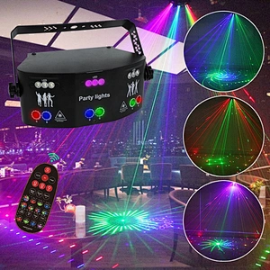 New 15 eyes LED laser effect moving beam lights dj LED Stage Light disco ball projector lazer lamps night club ceiling light bar