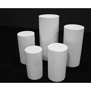 Round Backdrop Base White Acrylic Cylinder Supplies Iron Gold Dessert Table Stand ACRYLIC ROUND  Wedding Party Event Decoration