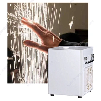 Large style Cold sparkler Machine Cold Spark Machine fountain Fire works for party Wedding Stage Wireless Remote Control flame