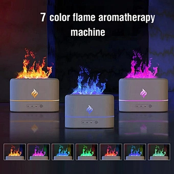 New Usb Fire Oil 3d Effect Aroma Diffuser Air Humidifier Ultrasonic Cool Mist Maker Fogger Led Essential Oil Flame Lamp Difusor