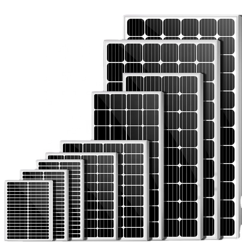 Panneau Solaire Solar Panel With Battery Mono Crystalline Material Photovoltaic Panel Solar Energy System Paneles Solares