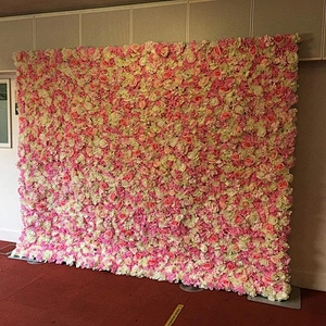 2022 New Design Stage Wedding Supplies Wedding Decor 40*60 cm Flower Backdrop Wall Decoration