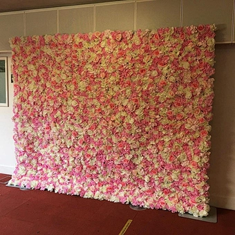 2022 New Design Stage Wedding Supplies Wedding Decor 40*60 cm Flower Backdrop Wall Decoration