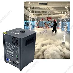 Wireless Fireworks Fountain Sparkler Remote DMX Control 600W Mini Cold Spark Machine For Wedding Stage Event Concert Party SFX