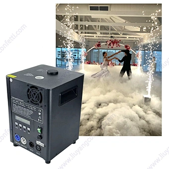 Wireless Fireworks Fountain Sparkler Remote DMX Control 600W Mini Cold Spark Machine For Wedding Stage Event Concert Party SFX