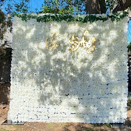 2022 New Design Stage Wedding Supplies Wedding Decor 40*60 cm Flower Backdrop Wall Decoration