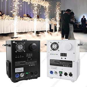 Dancing Dj Sparkler Wedding Fountain Entertainment Cold Firework Sparkle Dmx Remote 650w Mini Pyrotechnics Spark Machine