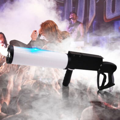 Hot Sale Carbon Dioxide Gas Column Gun With RGB Leds For Disco DJ Pun Wedding Party LED Effect Equipment LED CO2 DJ Gas Gun