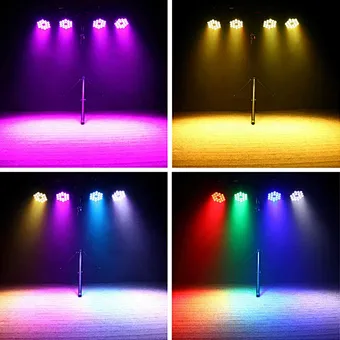 18x10 mini DMX stage lighting equipment price 64 DJ Disco Rgb Led beam wash par can light
