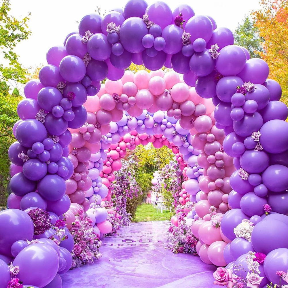 Set Christmas Metal Halloween Strip Carbon Fiber Round Balloon Stand Base Garland Arch Kit Tool Party Backdrop Decoration