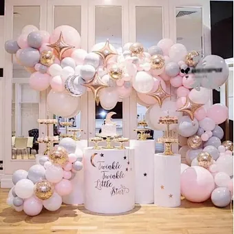 5pcs Cake Candy Dessert Cylinder Plinth Wedding Party Event Stage Decoration Round Column Flower Stand Road Guide Birthday Roman