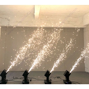 Wedding Fireworks Fountain Dmx Mobile Moving Head Sparkler Event Theater Entertainment Stage Special Effect Cold Spark Machine