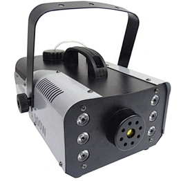 1200W Stage Light Fog Machine with RGB 6LEDs Stage Light Smoke Haze Generator Remote Controlled Stage Effect Equipment