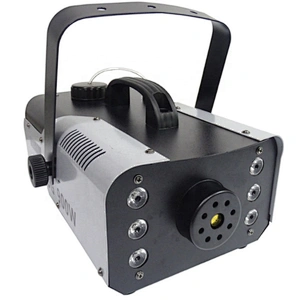 1200W Stage Light Fog Machine with RGB 6LEDs Stage Light Smoke Haze Generator Remote Controlled Stage Effect Equipment