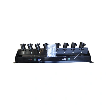 Dmx remote control 8 head shots stage confetti cannon launcher machine for party wedding
