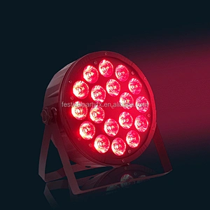 Outdoor 18X18W RGBWA UV 6IN1 Waterproof LED Par Light for Stage Event Show Light