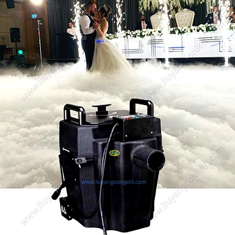 Special Effect Equipment 3500w / 6000w Low Lying Dry Ice Smoke Fog Machine For Stage Concert Wedding Party Club