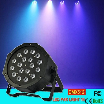 Outdoor 18X18W RGBWA UV 6IN1 Waterproof LED Par Light for Stage Event Show Light
