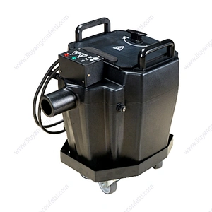 Special Effect Dj Equipment 3500w 6000w Lying Smoke Stage Party Club Trolley Moveable Cart For Wedding Dry Ice Low Fog Machine