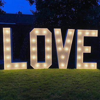 led electronic signs birthday party giant 4ft 5ft marquee love letters light up number for wedding decoration event props
