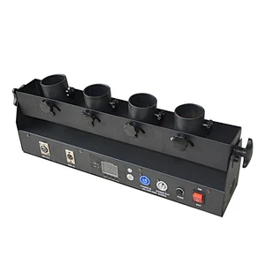 60W 4-head shooter confetti machine for wedding stage celebration confetti machine