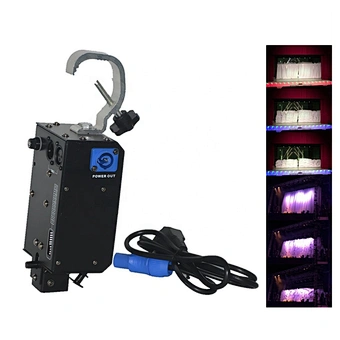 Power Drop Theatre Curtain Stage special Effect DMX curtain drop system kabuki drop system