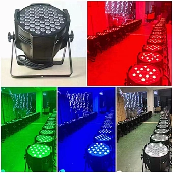 54*3w Rgb 54 Led 3w up lighting wedding Dmx Wash 3in1 Par Light 54x3w Led Stage Lights Dj Equipment