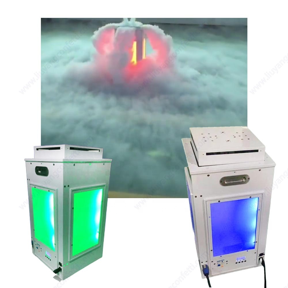 Couple Entry Low Ground Fog Stage Party Water Smoke Intelligent Lifting Effect Road Guide Wedding Dj Equipment Dry Ice Machine