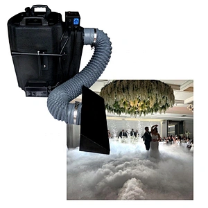 3500W mini Dry Ice Fog Machine Low Lying Fog Smoke Machine for club wedding