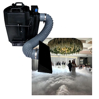 3500W mini Dry Ice Fog Machine Low Lying Fog Smoke Machine for club wedding