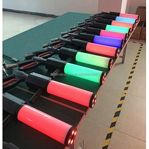 Spray Cryo Jet Launcher Club Bar Wedding Disco Nightclub Handheld Machine Stage Fog Gas Column Dj Equipment Rgb Led Co2 Gun