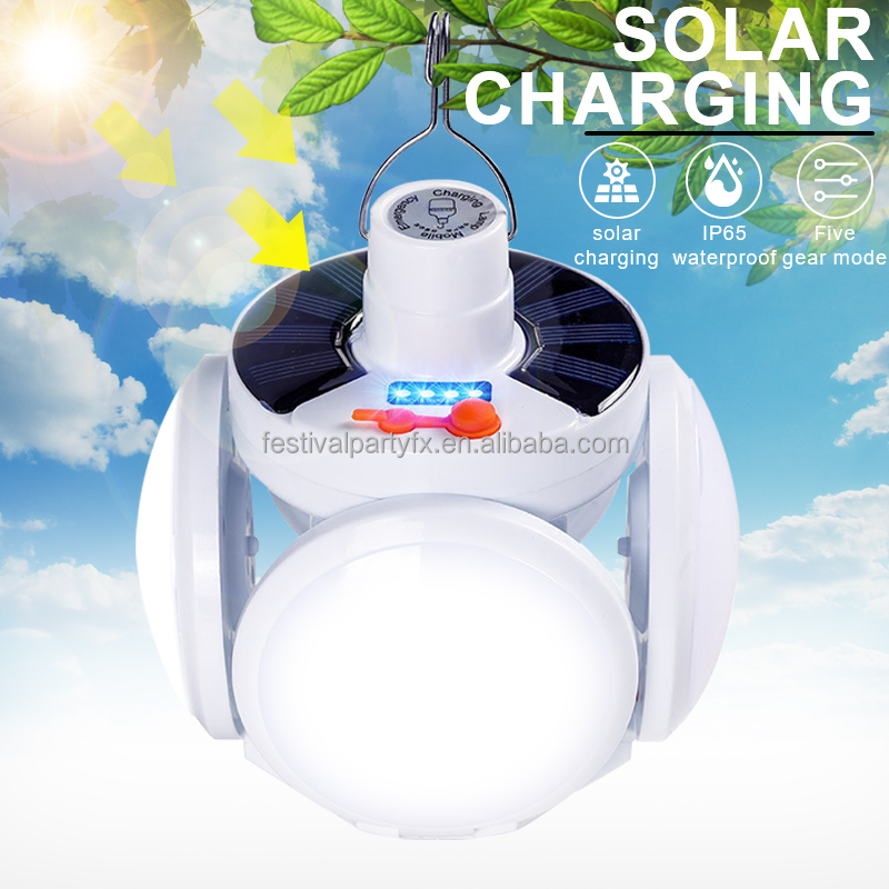 Wholesale Foldable Rechargeable Work Lights Portable Led Solar Emergency portable led solar emergency charging lamp