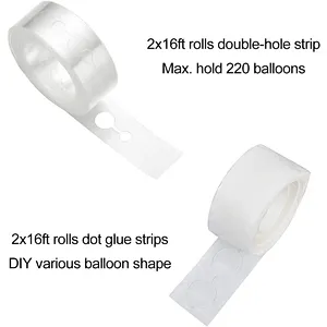 2020 popular new products wholesale birthday party wedding balloon accessories 5m long balloon chain