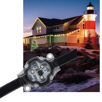 led pixel point lighting DC12V waterproof 5050 smd smart led rgb permanent led christmas pixel lights outdoor decoration