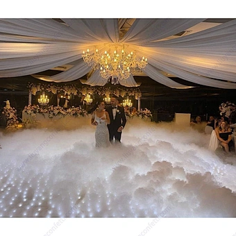 3500W dry ice machine dancing on the cloud for stage event party powerful 100% output low fog machine