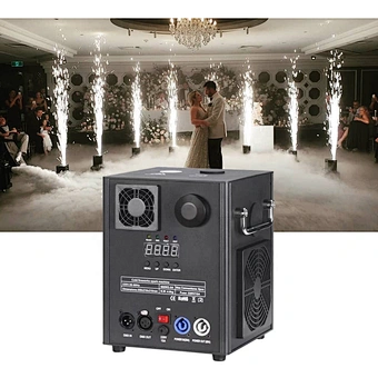 Large style Cold sparkler Machine Cold Spark Machine fountain Fire works for party Wedding Stage Wireless Remote Control flame