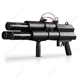 Whole sale Hand hold Electric confetti shooter rechargeable 3 heads shots Confetti Gun Machine with colorful paper for wedding