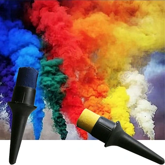 12pcs Colorful Fog Photography Aid Diy Toy Wholesale Party Tube Daytime Color Colored Flare Wedding Photo Smoke Bomb Firework