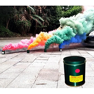Salute Ring pull Fire Professional Outdoor Pyrotechnic Feux D'artifice un0336 daytime hand flare greande can bomb smoke firework