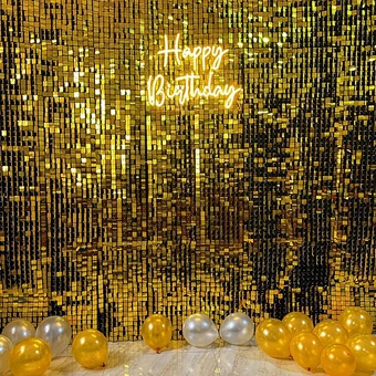 Backdrop Panel Event Decorative Wall Decoration Pink PhotoBooth Gold Black 4d Wind Flapping Wedding 2023 Hot Sale Shimmer Sequin