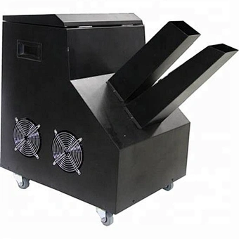 paper confetti blaster electric confetti machine big size Electronic remote control confetti blower for stage party wedding deco