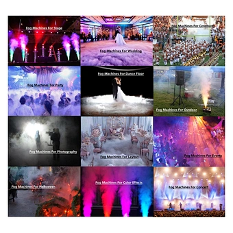 Party Concert Event Halloween Fog 1500w Rental Stage Meat Smoking Vending Smoked Dj Wedding Food Mosquito Smoke Machine