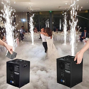 Digital 600w Mini Party Event Dj Stage Lighting Wedding Sparkler Cold Pyro Fire Works Spark Machine Electronic Fireworks Machine