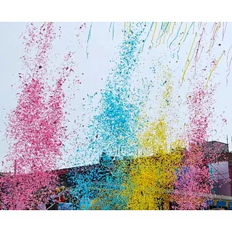 DMX single Shot confetti machine Confetti shooter machine confetti cannon machine for party wedding stage show opening ceremony