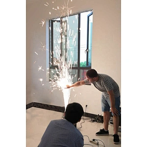 400w Wedding Sparklers Factory Pyro Fireworks Fountain Reusable Remote Dmx Control Stage Ce Indoor Outdoor Cold Spark Machine