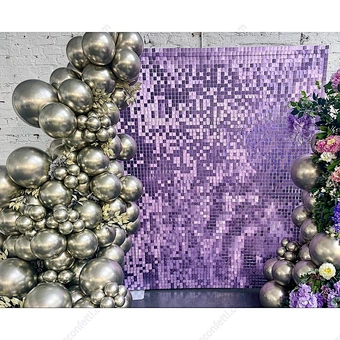 USA 7*7ft Wall Package Wedding Birthday Party Events Backdrop Sequin Panel Gold Shimmer Wall