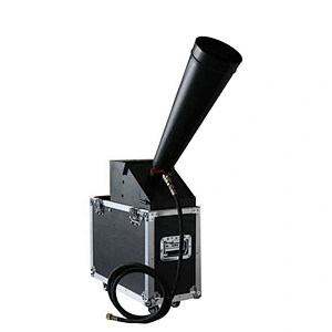 Color Paper Cannon Blaster Compressed Air Electric Hand Control Co2 Jet Stage Blower Confetti Machine For Wedding Opening Party