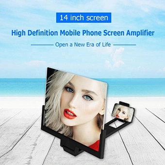 3d Amplifier Magnify 12 Inch Large Folding 12inch Hd Foldable Enlarge Glass F2 Latest Definition Mobile Phone Screen Magnifier
