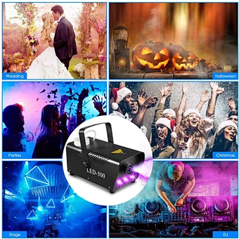 Fluid Smoke Halloween Prop Haze Led Fogging Lights Fogger Adj Outdoor Smog Disinfection Maquina De Humo Para Fiestas Fog Machine